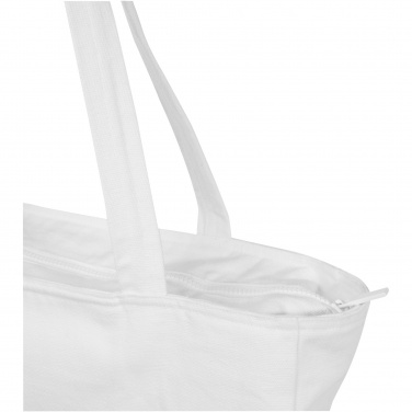 Logo trade business gifts image of: Weekender 500 g/m² Aware™ recycled tote bag