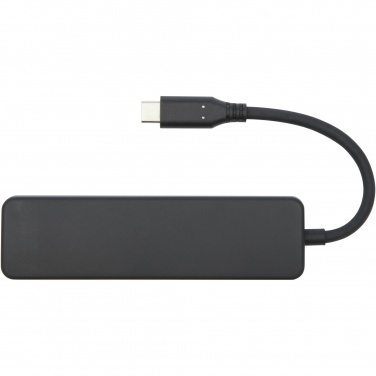 Logo trade advertising product photo of: Loop RCS recycled plastic multimedia adapter USB 2.0-3.0 with HDMI port