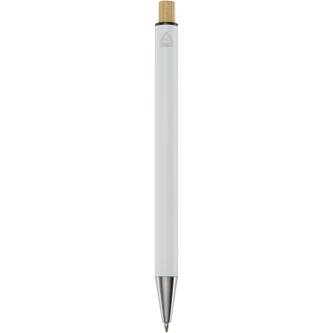 Logotrade promotional merchandise image of: Cyrus recycled aluminium ballpoint pen (black ink)
