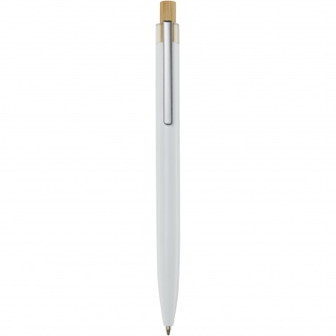 Logo trade advertising products picture of: Nooshin recycled aluminium ballpoint pen  (blue ink)