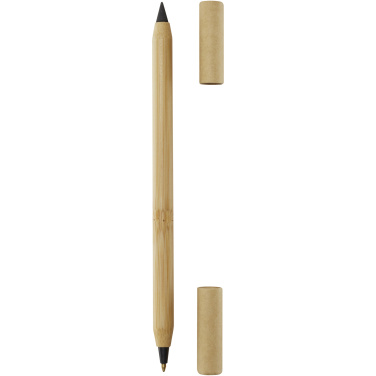 Logotrade promotional items photo of: Samambu bamboo duo pen