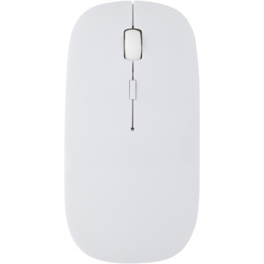 Logo trade advertising products image of: Menlo RCS recycled plastic wireless mouse 
