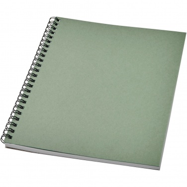 Logo trade promotional giveaways image of: Desk-Mate® A5 colour spiral notebook