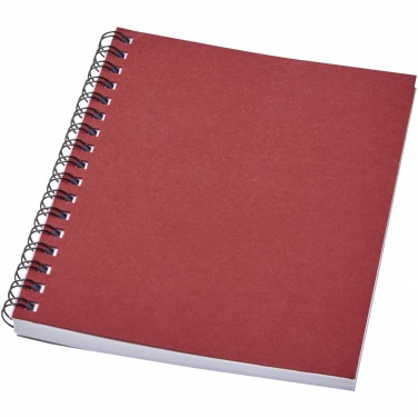 Logo trade promotional gifts image of: Desk-Mate® A6 colour spiral notebook