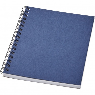 Logo trade advertising products picture of: Desk-Mate® A6 colour spiral notebook