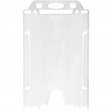 Logo trade corporate gifts image of: Pierre recycled plastic card holder 