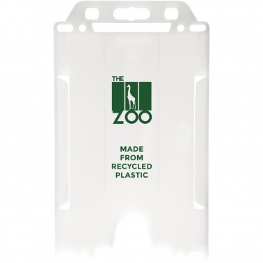 Logotrade promotional products photo of: Pierre recycled plastic card holder 