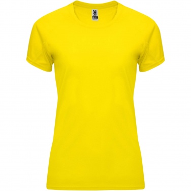 Logo trade promotional products image of: Bahrain short sleeve women's sports t-shirt