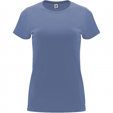 Logo trade promotional products image of: Capri short sleeve women's t-shirt