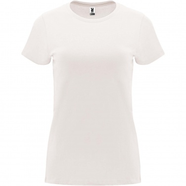 Logo trade promotional products image of: Capri short sleeve women's t-shirt