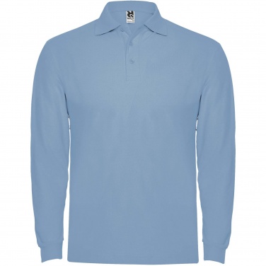 Logo trade promotional merchandise image of: Estrella long sleeve men's polo