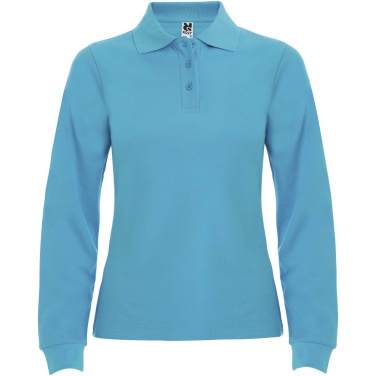 Logo trade promotional products image of: Estrella long sleeve women's polo