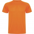 Montecarlo short sleeve men's sports t-shirt, Fluor Orange