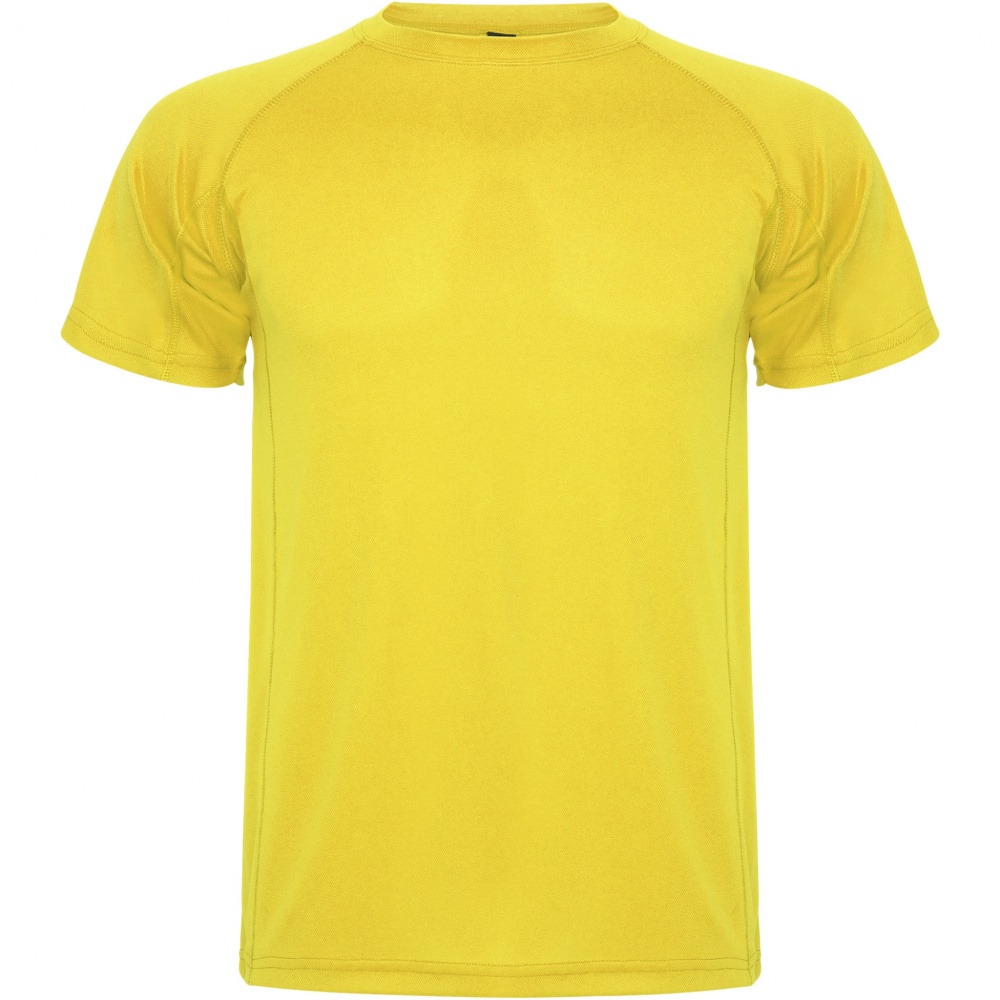 Logo trade promotional giveaways image of: Montecarlo short sleeve kids sports t-shirt