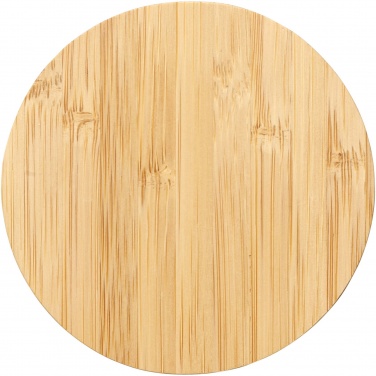 Logo trade advertising products image of: Essence 15W bamboo wireless charging pad