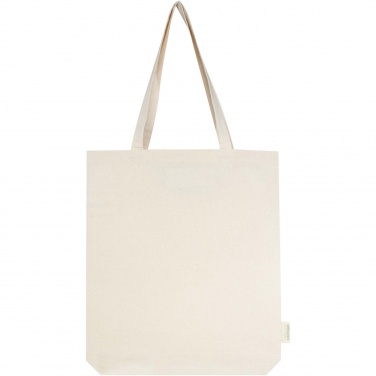 Logo trade promotional product photo of: Orissa 180 g/m² organic wide bottom tote bag 11L