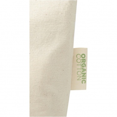 Logo trade promotional products image of: Orissa 180 g/m² organic large accessory pouch 3L