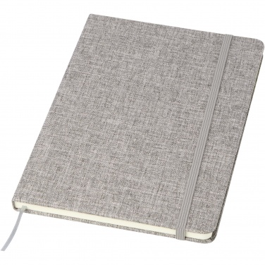 Logo trade corporate gifts picture of: Ramona A5 cotton notebook