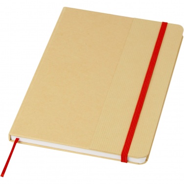 Logotrade business gifts photo of: Nelida A5 recycled cardboard hard cover notebook