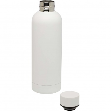 Logo trade promotional merchandise picture of: Spring 500 ml RCS certified recycled stainless steel copper vacuum insulated bottle