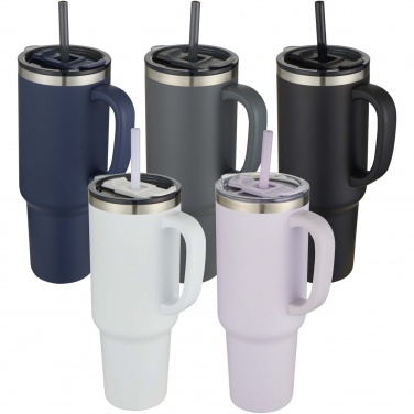 Logo trade promotional gifts picture of: Sydney 1200 ml copper vacuum insulated tumbler with straw