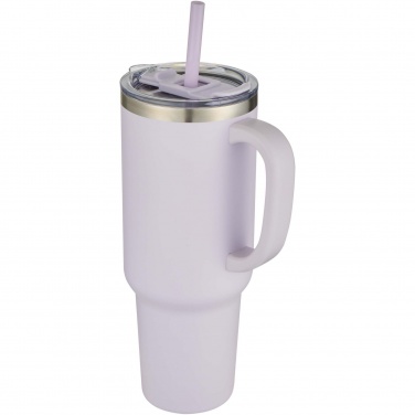 Logo trade corporate gifts image of: Sydney 1200 ml copper vacuum insulated tumbler with straw