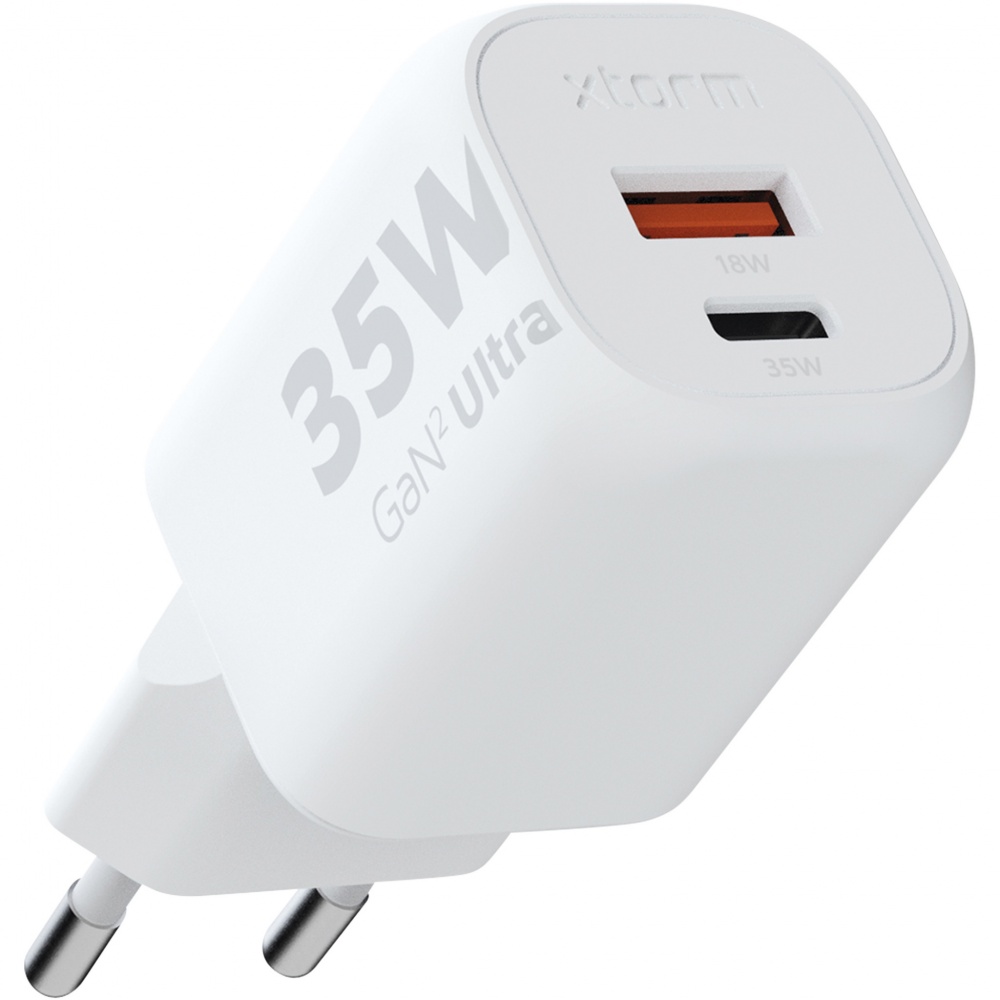 Logo trade promotional items image of: Xtorm XEC035 GaN² Ultra 35W wall charger