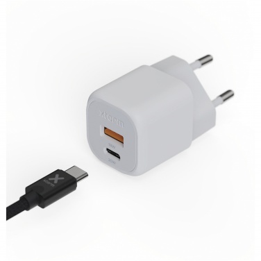 Logo trade advertising products image of: Xtorm XEC020 GaN² Ultra 20W wall charger