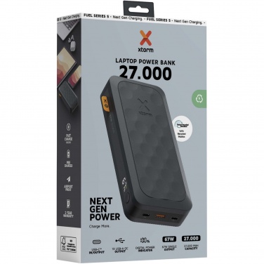Logo trade promotional merchandise image of: Xtorm FS5271 Fuel Series 27.000 mAh 67W power bank