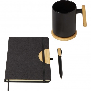 Logotrade promotional merchandise photo of: Laura A5 hard cover notebook and ballpoint pen gift set