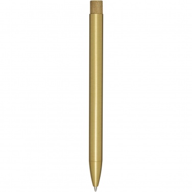 Logo trade business gifts image of: Beatriz recycled brass ballpoint pen