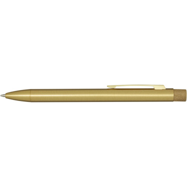 Logo trade promotional items picture of: Beatriz recycled brass ballpoint pen