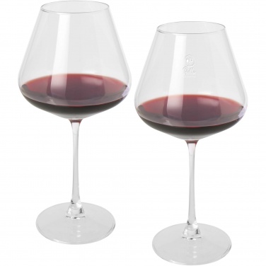 Logotrade promotional item picture of: Rosso 2-piece wine glass set 