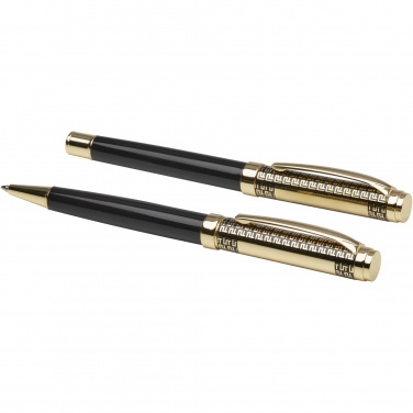 Logotrade promotional gift image of: Legato ballpoint and rollerball pen set