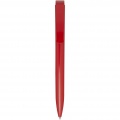 Lucia recycled plastic ballpoint pen, Red