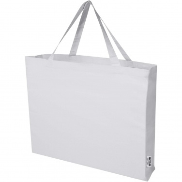 Logotrade promotional product picture of: Odessa 220 g/m² GRS recycled cotton large tote bag