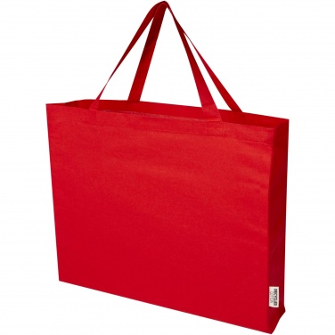 Logo trade promotional products picture of: Odessa 220 g/m² GRS recycled cotton large tote bag