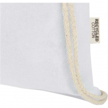 Logotrade business gifts photo of: Oregon 140 g/m² GRS recycled cotton drawstring bag