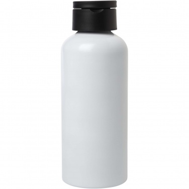 Logotrade advertising product picture of: Trinity 600 ml RCS certified recycled aluminium water bottle with RPET lid