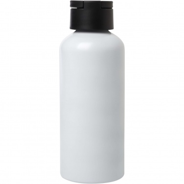 Logo trade promotional gifts image of: Trinity 600 ml RCS certified recycled aluminium water bottle with RPET lid
