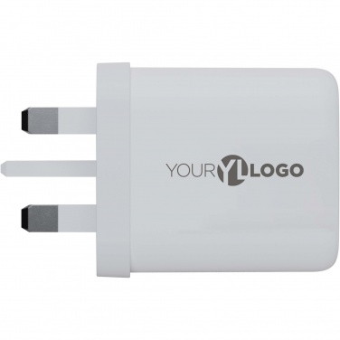 Logo trade promotional item photo of: Xtorm XEC067G GaN² Ultra 67W wall charger - UK plug