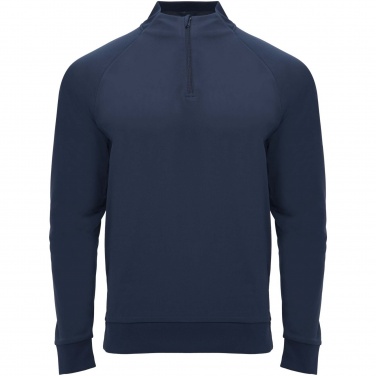 Logo trade promotional products image of: Epiro long sleeve kids quarter zip sweatshirt