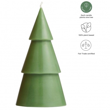 Logotrade advertising product image of: Originalhome Xmas tree candle - L