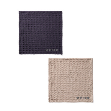 Logo trade promotional merchandise photo of: VINGA Cromer waffle dish cloth, 2 pcs