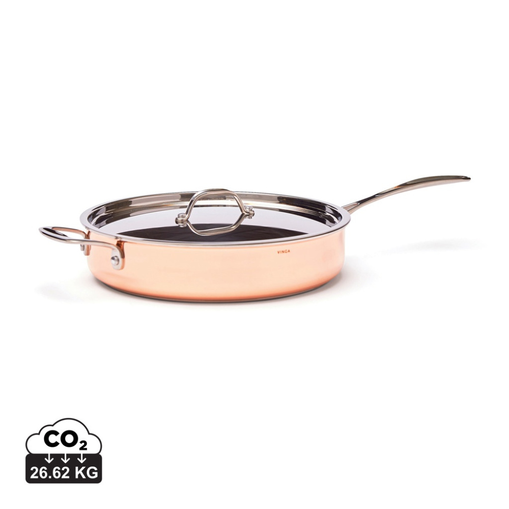 Logotrade promotional giveaway image of: VINGA Baron copper sauté pan