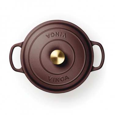 Logo trade promotional merchandise photo of: VINGA Monte enameled cast iron pot 5.5L