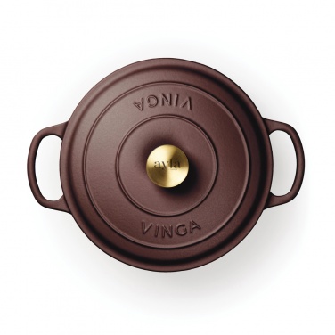 Logo trade promotional items picture of: VINGA Monte enameled cast iron pot 5.5L