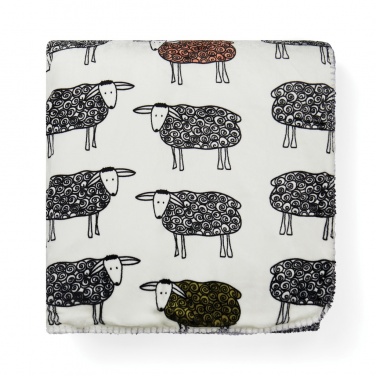 Logotrade promotional item image of: VINGA Sheep GRS recycled PET pile blanket