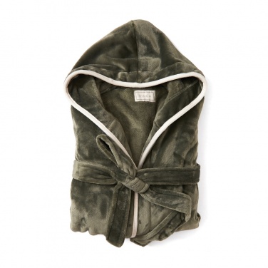 Logotrade promotional giveaways photo of: VINGA Louis luxury plush GRS RPET robe size S-M