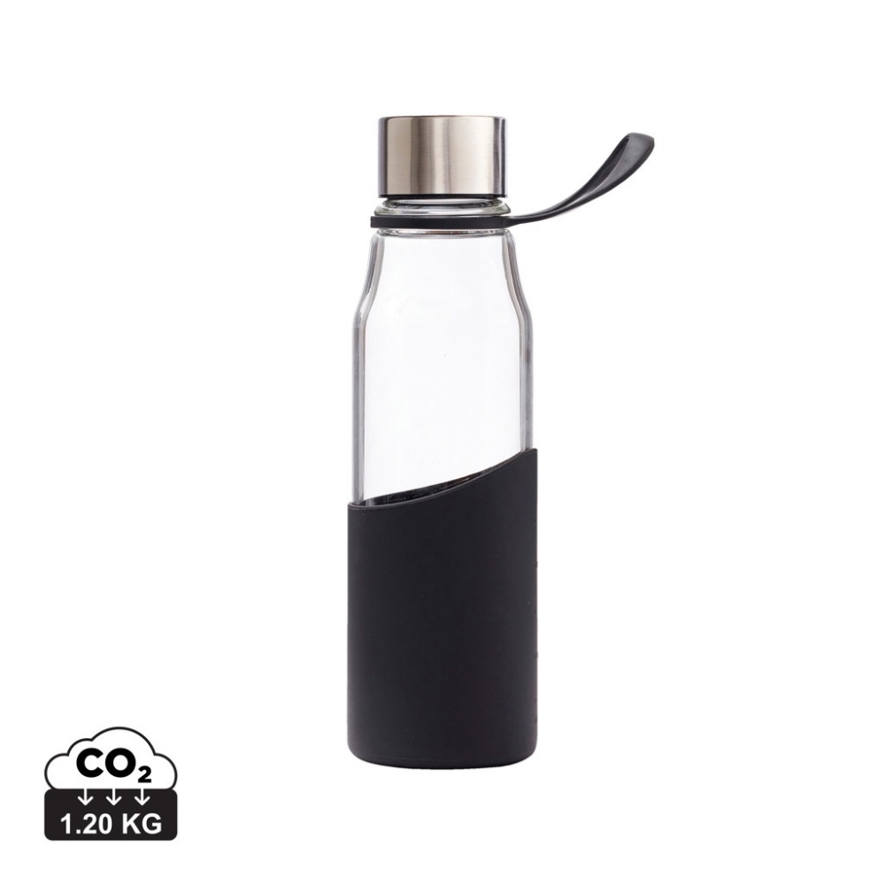 Logo trade promotional items picture of: VINGA Lean Glass Water Bottle